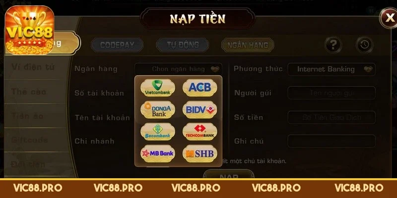 nap-tien-vic88-dieu-kien-co-ban